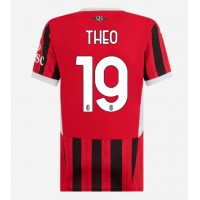 AC Milan Theo Hernandez #19 Kotipaita Naiset 2024-25 Lyhythihainen